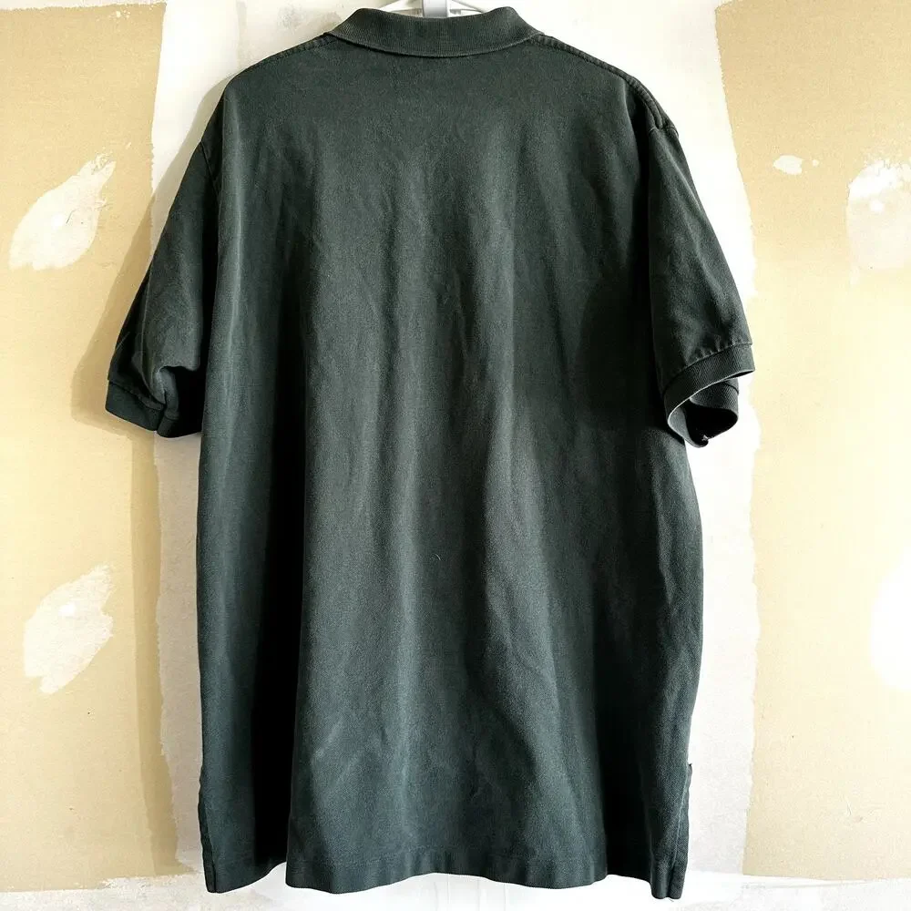 Polo By Ralph Lauren Polo Shirt Embroidered Logo Short Sleeve Pullover Green XL